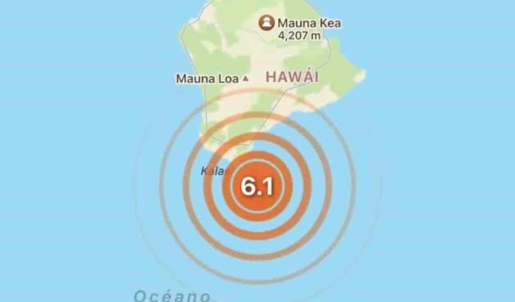 Par de sismos sacuden Isla Grande de Hawái