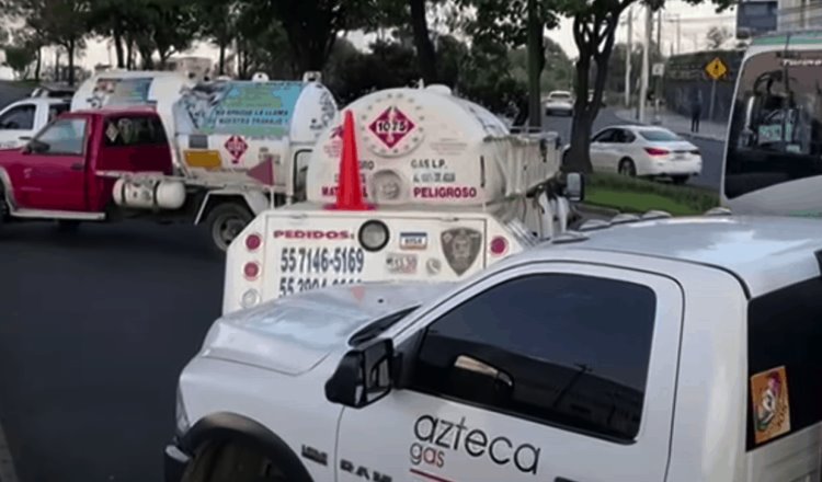 Gaseros se van a paro indefinido en la Zona Metropolitana del Valle de México