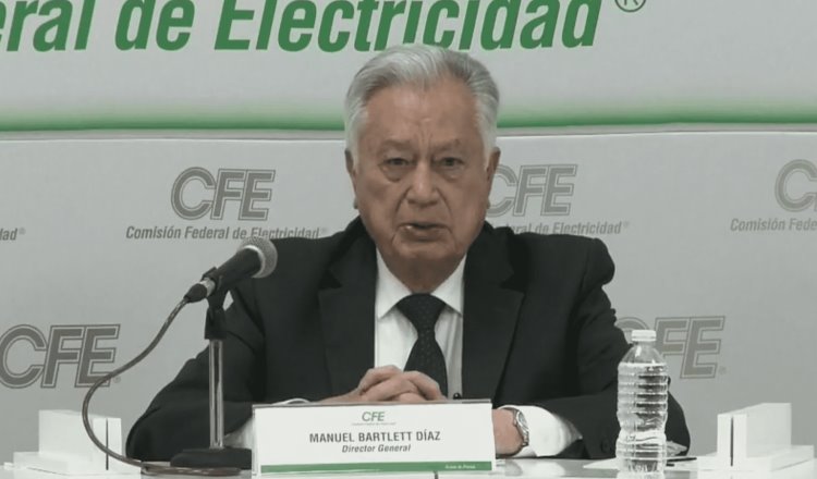 Contratos y permisos para generación de energía serán cancelados si se aprueba la reforma eléctrica, advierte Bartlett