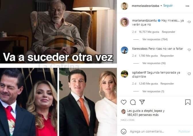 “Hay niveles” dice Mariana Rodríguez tras comparación de su matrimonio con el de EPN y Angélica Rivera