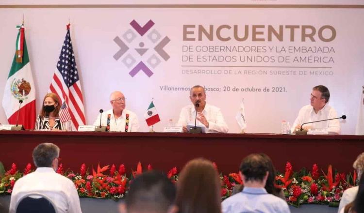 “El desarrollo de la región sureste es inaplazable”: Carlos Merino en encuentro de gobernadores con Ken Salazar