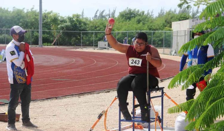 Ángel David Cordero da medalla de plata a Tabasco en Juegos Paranacionales