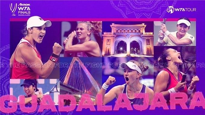 Se confirman 7 de 8 tenistas para las Finales de WTA de Guadalajara