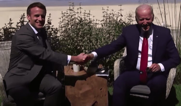 Se reunirán Biden y Macron en Roma… para restablecer relación bilateral