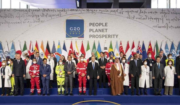 Cambio climático, COVID-19 y economía, temas principales durante la Cumbre del G20 en Italia