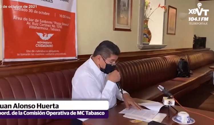 Renuncia Juan Alonso Huerta a MC Tabasco