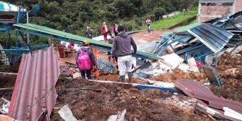 Fallecen 11 personas tras deslizamiento de tierra en Colombia