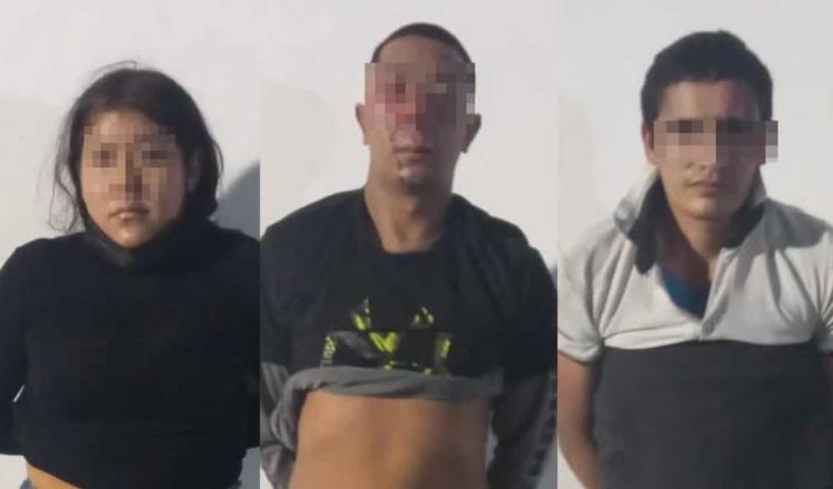 Detienen a tres presuntos secuestradores en Cancún; víctimas son liberadas