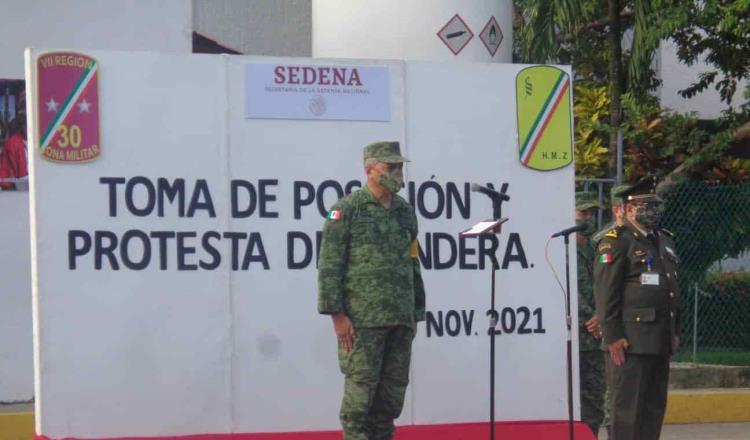Asume el coronel Gerardo Arroyo Mayorga la dirección del Hospital Militar de Villahermosa