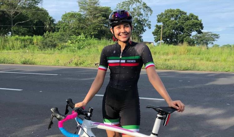 Logra tabasqueña cuarto lugar en Mundial de Duatlón