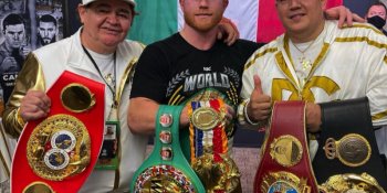 "Checo" agradece a "Canelo" por "poner en alto a México"