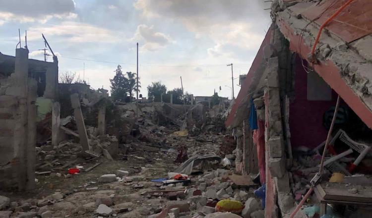 En marcha cateos por investigación de explosión en San Pablo Xochimehuacán