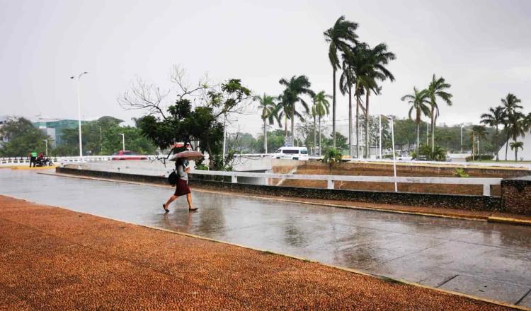 Prevé Conagua lluvias de hasta 50 mm para Tabasco