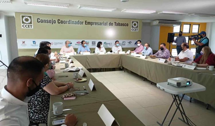 Se reúne Yolanda Osuna con cúpula empresarial de Tabasco