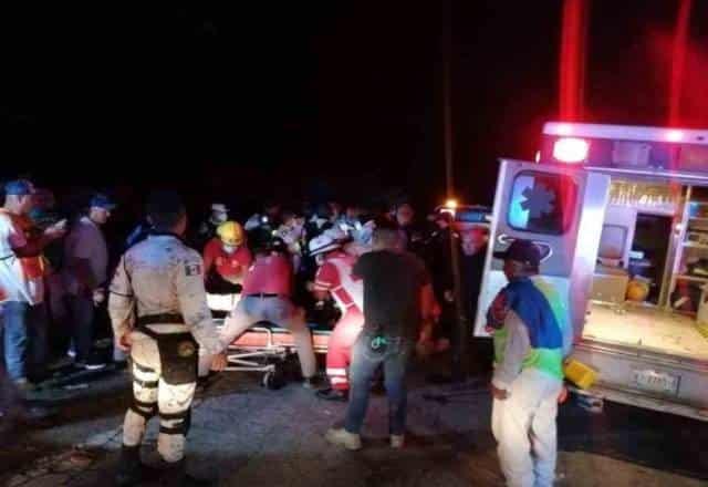 Fallecen agentes de la Guardia Nacional al caer a barranco de 30 metros en Tamaulipas 