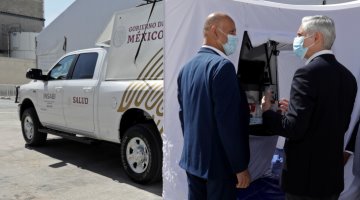 Dona Insabi Unidades Médicas Móviles a Edomex para comunidades marginadas