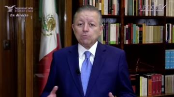 Arturo Zaldívar desea suerte a terna para sustituir al ministro Franco