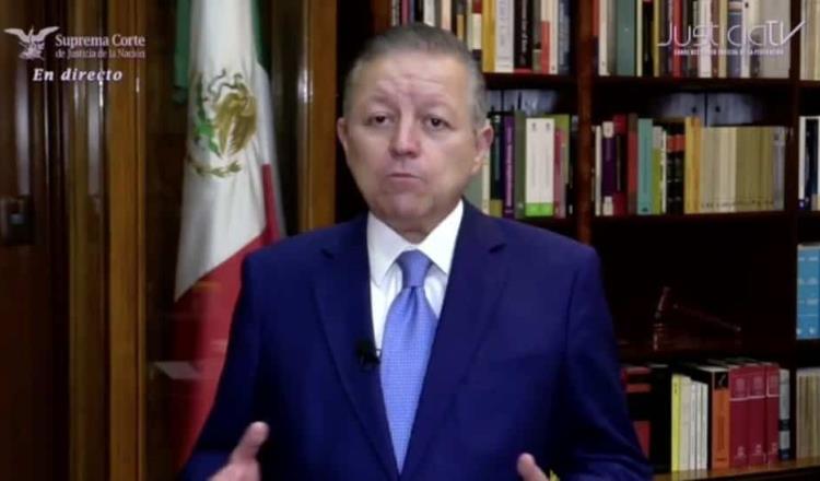 Arturo Zaldívar desea suerte a terna para sustituir al ministro Franco