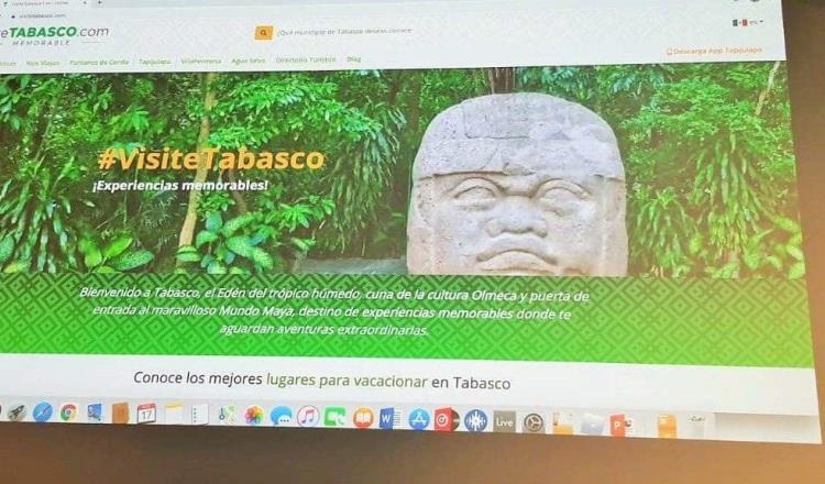 Presenta Turismo de manera oficial el sitio web visitetabasco.com