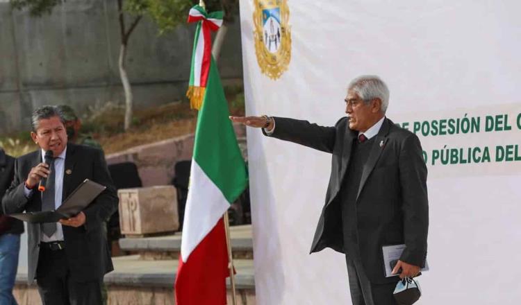 Nombran a nuevo secretario de Seguridad Pública de Zacatecas, tras renuncias de policías