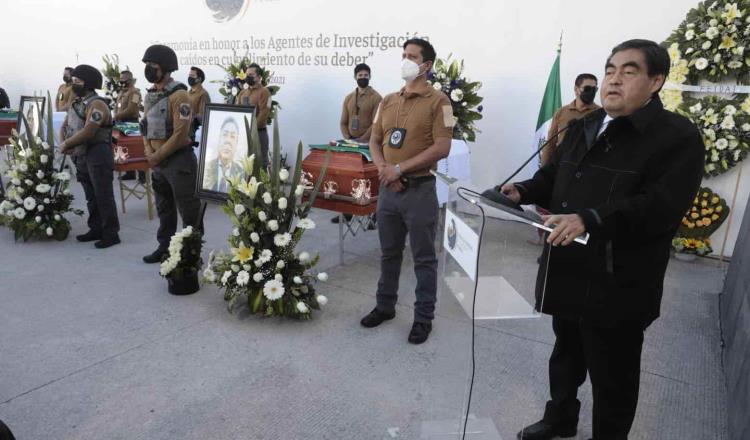 Confirma gobierno de Puebla ejecución de agentes en Tecamachalco