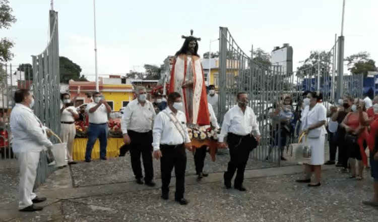 Con procesión por calles de Villahermosa, clausuran fiesta del Señor de Tabasco