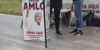 Tabasco y CDMX cumplen cuota de firmas para revocación de mandato