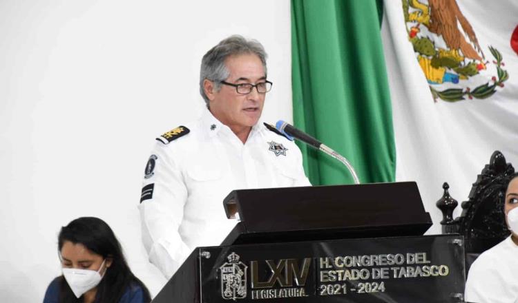 Abre Hernán Bermúdez comparecencias; destaca avances en seguridad