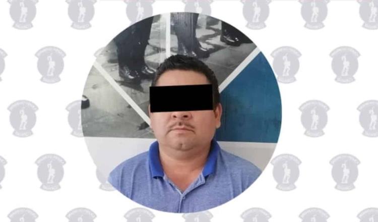 Detienen a sujeto en la Villahermosa-Frontera con vehículo con reporte de robo