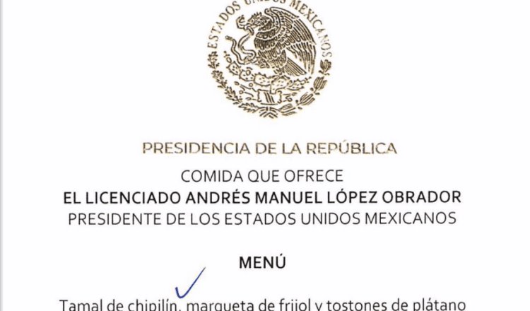 Tamal de chipilín, marqueta de frijol y tostones de plátano, parte del menú que AMLO ofreció a empresarios: Salinas Pliego