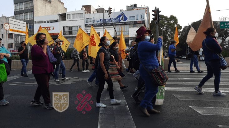 Entre disturbios, mujeres salen a las calles a exigir justicia en la CDMX