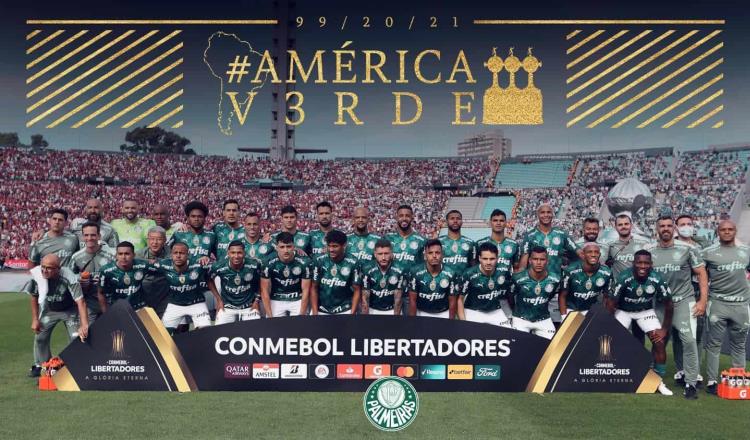 Palmeiras bicampeón de la Copa Libertadores, venció al Flamengo