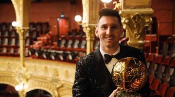 Logra Messi su séptimo balón de oro