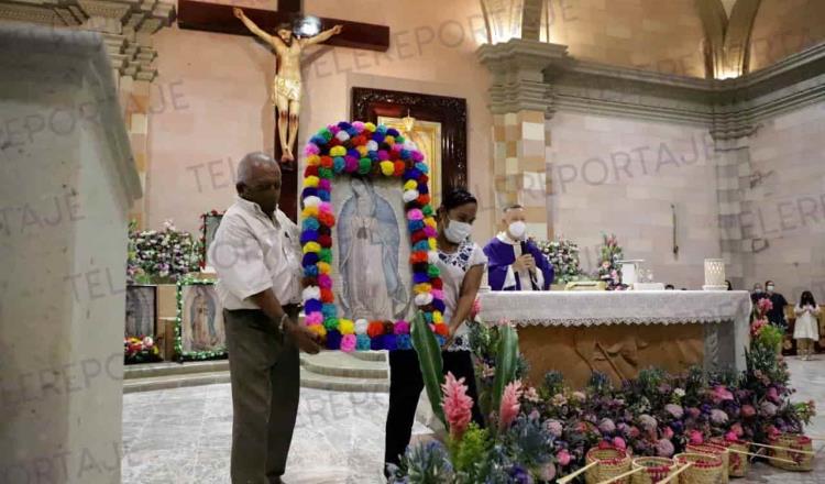 Inician festejos a la Guadalupana en el Santuario de Villahermosa