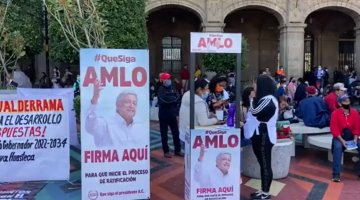 Aprovechan "AMLO Fest" para recolectar firmas para la Revocación de Mandato