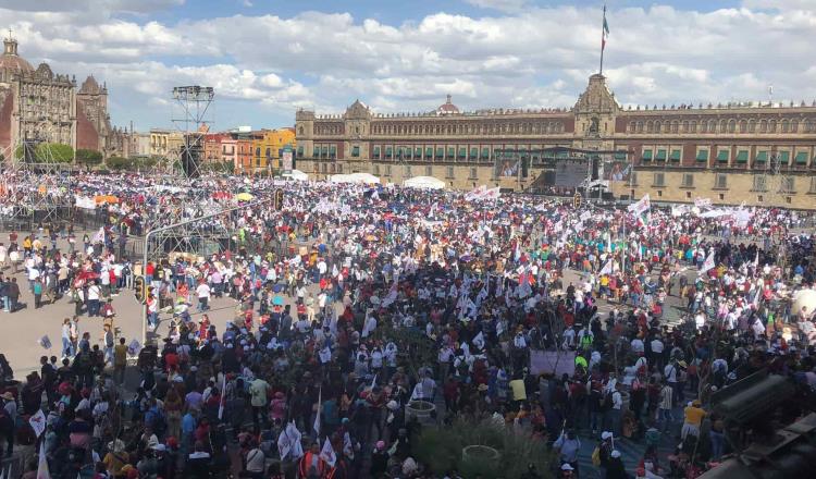 Niña tabasqueña se extravía en el AMLOfest 