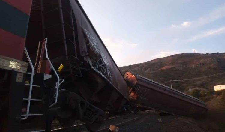 Se registra choque frontal de trenes en Zacatecas