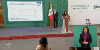 Reitera gobierno federal que el salario mínimo incrementará en 22% 