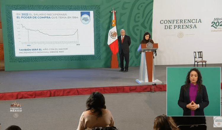 Celebra Gobierno federal incremento del 22% al salario mínimo