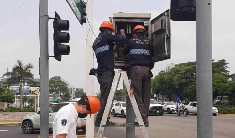 Desconoce PEC cuándo iniciaría proyecto para actualizar semáforos en Villahermosa