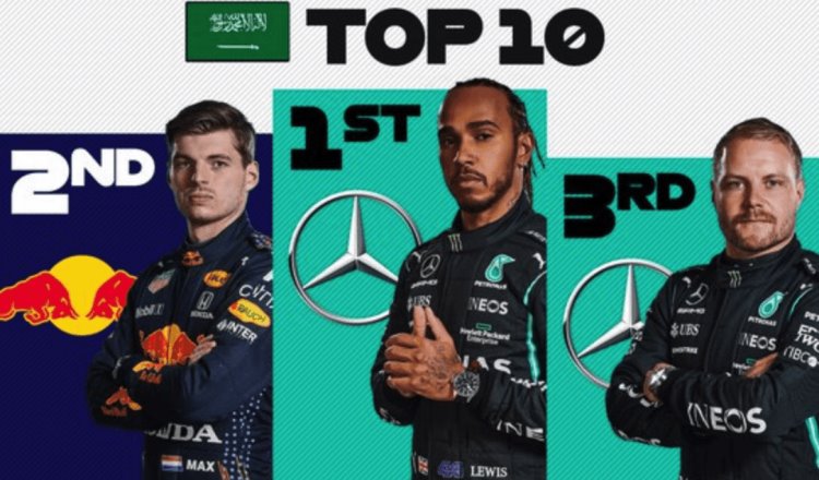 F1: Verstappen y Hamilton llegan empatados al último GP del año