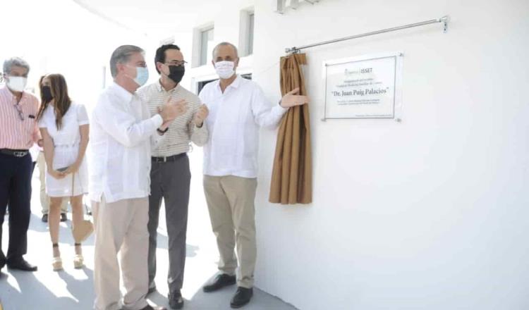 Nombran “Dr. Juan Puig Palacios” a la Unidad de Medicina Familiar del ISSET en Centro