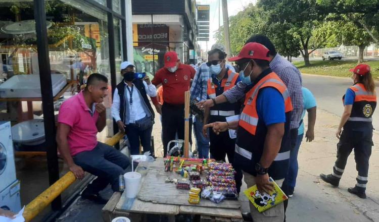 Exhorta Protección Civil a retirar “polvorines ambulantes” por riesgo de explosiones
