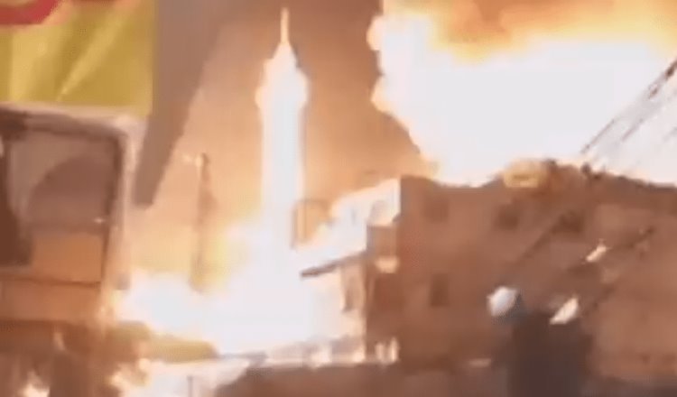 VIDEO | En Líbano, explosión de un depósito de armas deja decenas de muertos y heridos