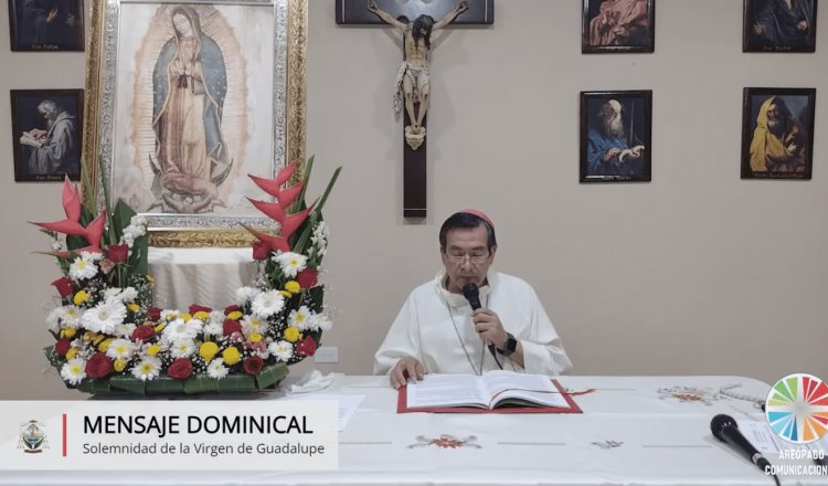 Reflexiona Diócesis sobre la virgen de Guadalupe, protectora de los más necesitados
