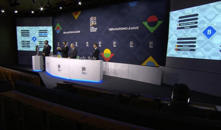 Definen grupos de la Liga de Naciones de la UEFA
