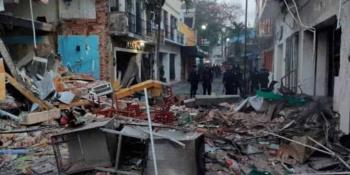 Aun continúa investigación en edificio que hizo explosión en Zona Luz