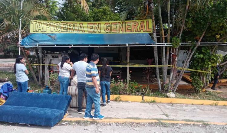 Hallan sin vida a hombre… en tapicería de Parrilla