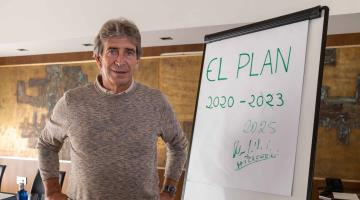 Real Betis renueva a Manuel Pellegrini como DT