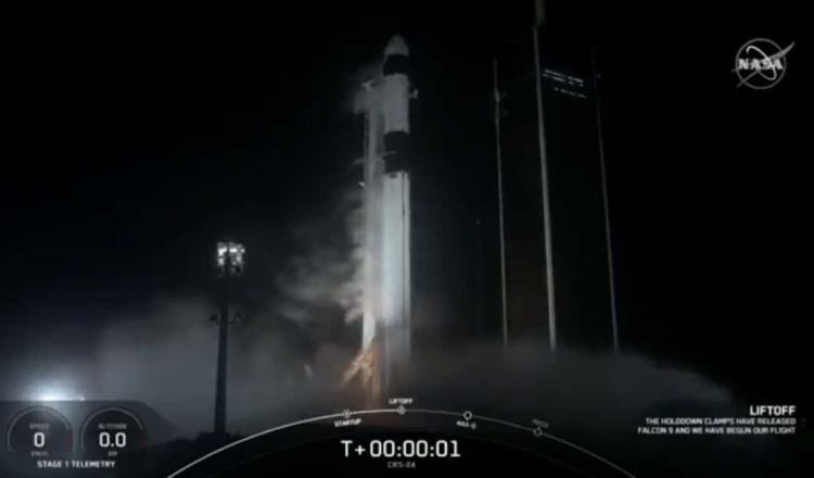 Cápsula Dragon de SpaceX despega con éxito rumbo a EEI